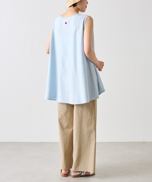 BEARDSLEY(ビアズリー)の「フィンランド Tシャツ(Tシャツ/カットソー・レディース・ブルー・FREE)」の2枚目の写真