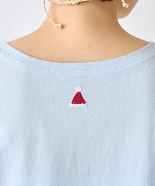 BEARDSLEY(ビアズリー)の「フィンランド Tシャツ(Tシャツ/カットソー・レディース・ブルー・FREE)」の9枚目の写真