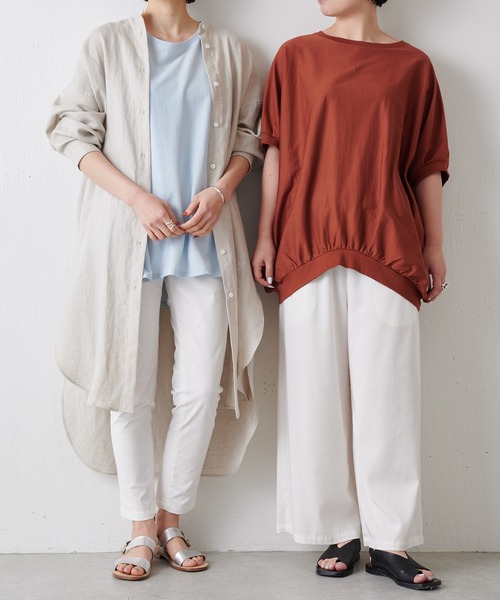 BEARDSLEY(ビアズリー)の「フィンランド Tシャツ(Tシャツ/カットソー・レディース・ブルー・FREE)」の11枚目の写真