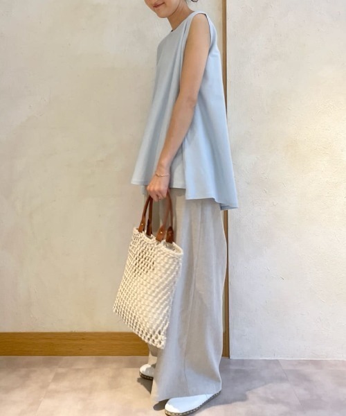 BEARDSLEY(ビアズリー)の「フィンランド Tシャツ(Tシャツ/カットソー・レディース・ブルー・FREE)」の13枚目の写真