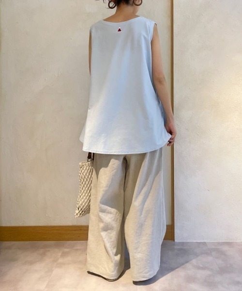 BEARDSLEY(ビアズリー)の「フィンランド Tシャツ(Tシャツ/カットソー・レディース・ブルー・FREE)」の14枚目の写真