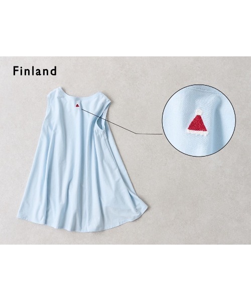 BEARDSLEY(ビアズリー)の「フィンランド Tシャツ(Tシャツ/カットソー・レディース・ブルー・FREE)」の15枚目の写真