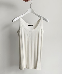 vent blanc（ヴァンブラン）の「Vent blanc:スーパーストレッチランダムテレコキャミソール（キャミソール）」