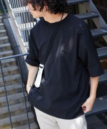 CIAOPANIC TYPY | 【セットアップ対応】ストレッチシアサッカー クルーネックTee(Tシャツ/カットソー)