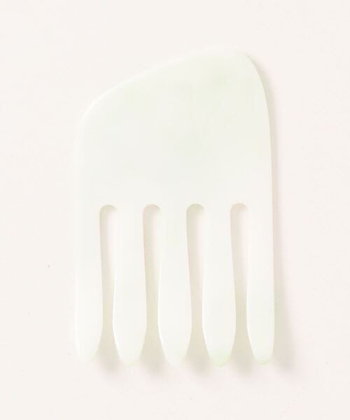 ROSE BUD（ローズバッド）の「(Lapuis AJM)ヘアコーム（その他ヘアアクセサリー・レディース・ライトグリーン/ホワイト・FREE）」の3枚目の写真