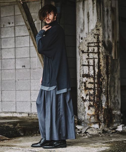 NO ID.（ノーアイディ）の「mp10183-ｷﾞｬｻﾞｰﾊﾞｷﾞｰﾄﾗｳｻﾞｰｽﾞ パンツ（その他パンツ・メンズ・グレー/ドット/ブラック・1/2）」の11枚目の写真