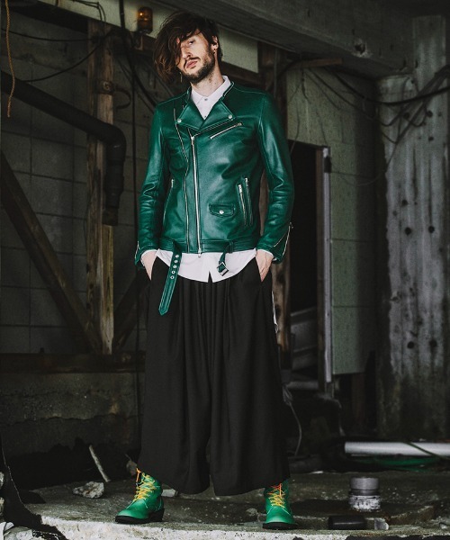 NO ID.（ノーアイディ）の「mp10183-ｷﾞｬｻﾞｰﾊﾞｷﾞｰﾄﾗｳｻﾞｰｽﾞ パンツ（その他パンツ・メンズ・グレー/ドット/ブラック・1/2）」の13枚目の写真