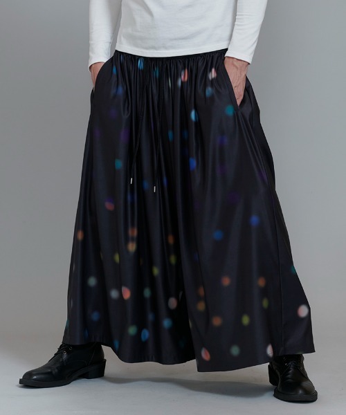 NO ID.（ノーアイディ）の「mp10183-ｷﾞｬｻﾞｰﾊﾞｷﾞｰﾄﾗｳｻﾞｰｽﾞ パンツ（その他パンツ・メンズ・グレー/ドット/ブラック・1/2）」の18枚目の写真