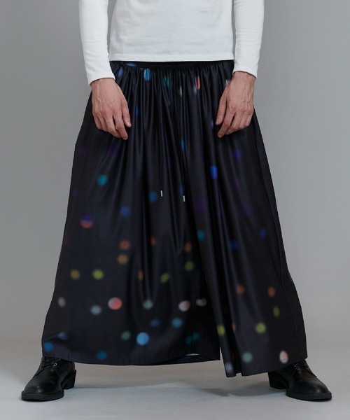 NO ID.（ノーアイディ）の「mp10183-ｷﾞｬｻﾞｰﾊﾞｷﾞｰﾄﾗｳｻﾞｰｽﾞ パンツ（その他パンツ・メンズ・グレー/ドット/ブラック・1/2）」の19枚目の写真