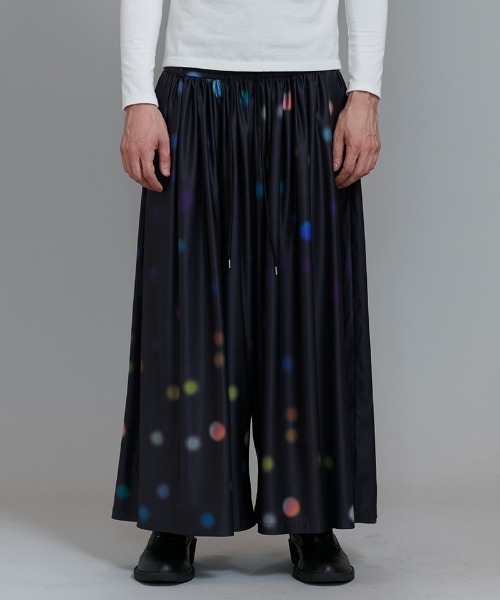 NO ID.（ノーアイディ）の「mp10183-ｷﾞｬｻﾞｰﾊﾞｷﾞｰﾄﾗｳｻﾞｰｽﾞ パンツ（その他パンツ・メンズ・グレー/ドット/ブラック・1/2）」の20枚目の写真