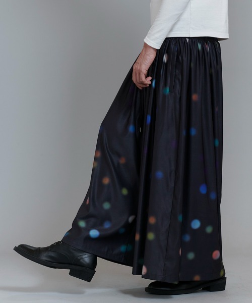 NO ID.（ノーアイディ）の「mp10183-ｷﾞｬｻﾞｰﾊﾞｷﾞｰﾄﾗｳｻﾞｰｽﾞ パンツ（その他パンツ・メンズ・グレー/ドット/ブラック・1/2）」の21枚目の写真