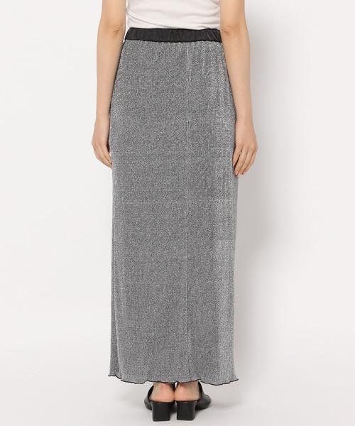 yuw（ユウ）の「ラメタイトスカート　352737（スカート・レディース・ブラック/グレー/ベージュ・FREE）」の8枚目の写真