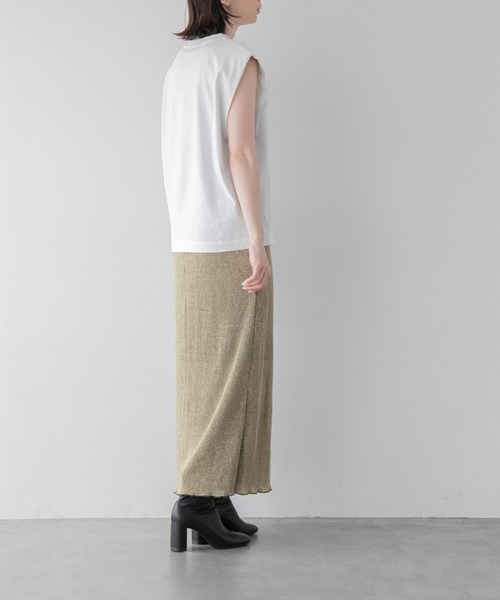 yuw（ユウ）の「ラメタイトスカート　352737（スカート・レディース・ブラック/グレー/ベージュ・FREE）」の22枚目の写真