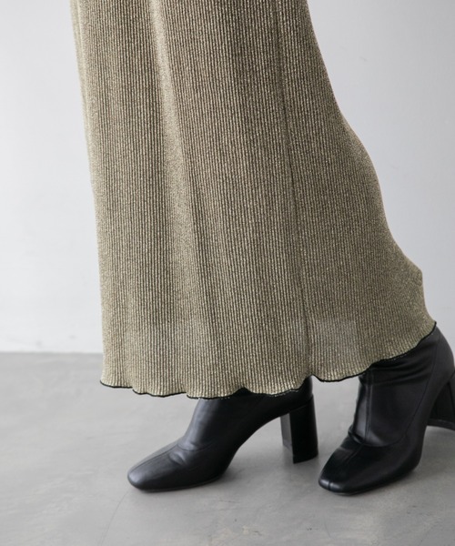 yuw（ユウ）の「ラメタイトスカート　352737（スカート・レディース・ブラック/グレー/ベージュ・FREE）」の20枚目の写真