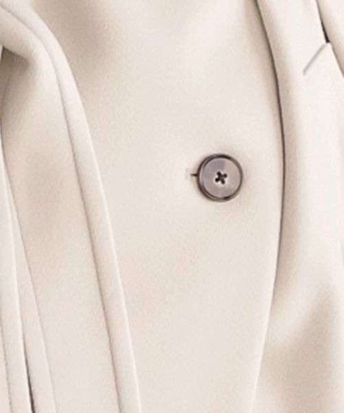 ビッグカラーロングガウン281443