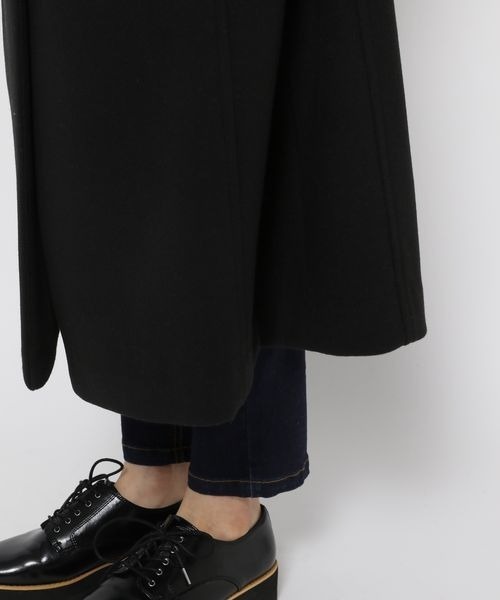 ビッグカラーロングガウン281443