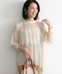 URBAN RESEARCH ROSSO | ヨウリュウシアーチュニックブラウス(シャツ/ブラウス)