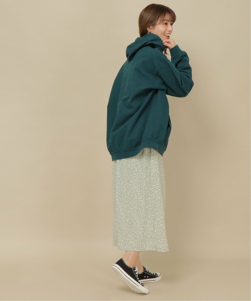 ikka（イッカ）の「S&S スウェットパーカー（スウェット・メンズ・オフホワイト/グリーン/オレンジ/ベージュ/ブラック/マスタード/ブラウン・L/M）」の17枚目の写真