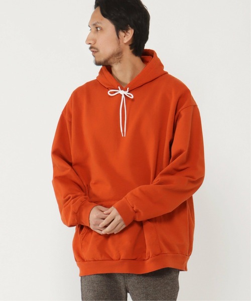 ikka（イッカ）の「S&S スウェットパーカー（スウェット・メンズ・オフホワイト/グリーン/オレンジ/ベージュ/ブラック/マスタード/ブラウン・L/M）」の19枚目の写真