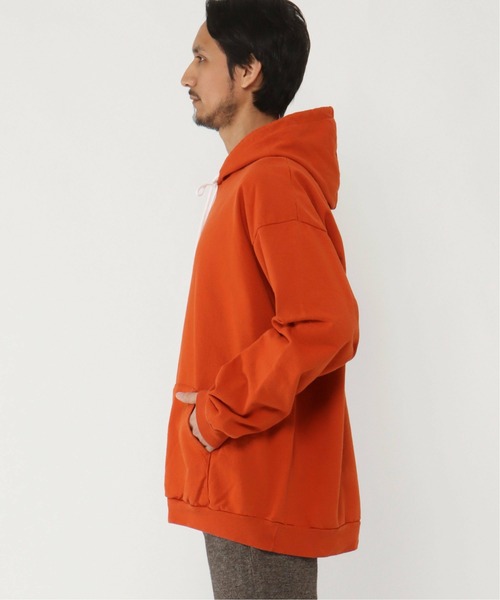 ikka（イッカ）の「S&S スウェットパーカー（スウェット・メンズ・オフホワイト/グリーン/オレンジ/ベージュ/ブラック/マスタード/ブラウン・L/M）」の20枚目の写真