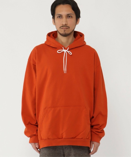 ikka（イッカ）の「S&S スウェットパーカー（スウェット・メンズ・オフホワイト/グリーン/オレンジ/ベージュ/ブラック/マスタード/ブラウン・L/M）」の22枚目の写真