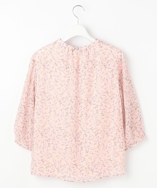 J.PRESS Ladies(J.プレス レディス)の「プリントプリーツ カットソー(Tシャツ/カットソー・レディース・ベージュ系5/グリーン系5/ネイビー系5/ピンク系5・SMALL)」の21枚目の写真