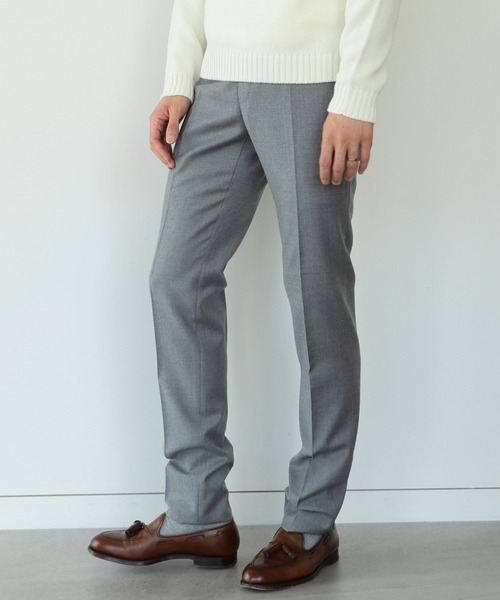 インコテックス ノープリーツサキソニーパンツ INCOTEX（インコテックス）の「INCOTEX / サキソニー ノープリーツ