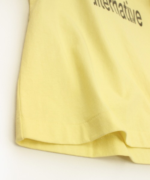RNA(アールエヌエー)の「M1901 ストライプキャンディ-T(Tシャツ/カットソー・レディース・ホワイト/ブラック/イエロー・MEDIUM)」の10枚目の写真