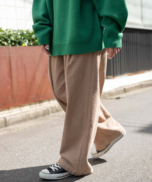 WEGO（ウィゴー）の「WEGO/【セットアップ対応商品】ヴィンテージコーデュロイスケーターパンツ（チノパンツ・メンズ・ブラック/ベージュ/アイボリー・MEDIUM/SMALL/LARGE）」の5枚目の写真