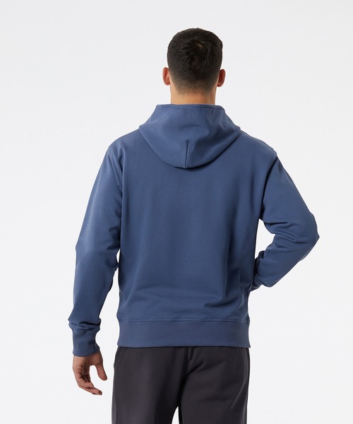 NEW BALANCE(ニューバランス)の「NB Athletics Nature State ヘビーウェイトスウェットプルオーバーフーディー(パーカー・メンズ・ネイビー/オフホワイト/オリーブ・SMALL/MEDIUM/LARGE/X-LARGE/XX-LARGE)」の11枚目の写真