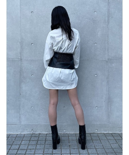 ENVYM（アンビー）の「コルセットベルト（ベルト・レディース・ブラック・FREE）」の6枚目の写真