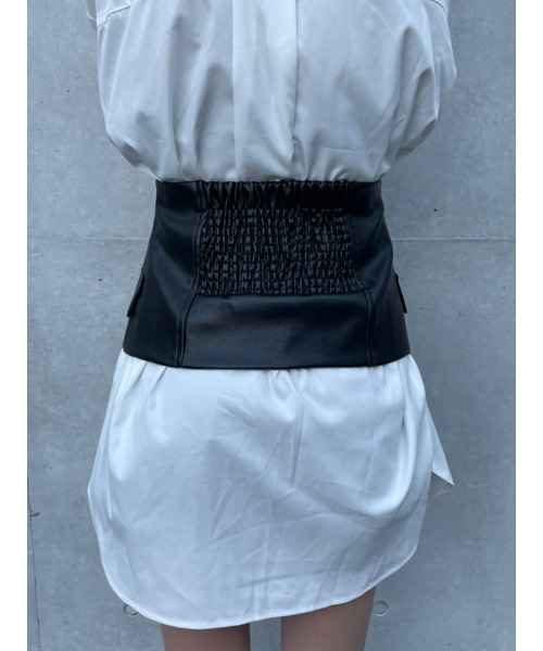 ENVYM（アンビー）の「コルセットベルト（ベルト・レディース・ブラック・FREE）」の5枚目の写真