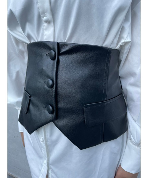 ENVYM（アンビー）の「コルセットベルト（ベルト・レディース・ブラック・FREE）」の8枚目の写真