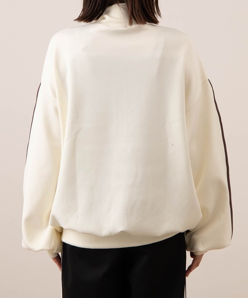 WEGO(ウィゴー)の「WEGO/トラックジャケット(ブルゾン・レディース・サックスブルー/ホワイト・FREE)」の9枚目の写真