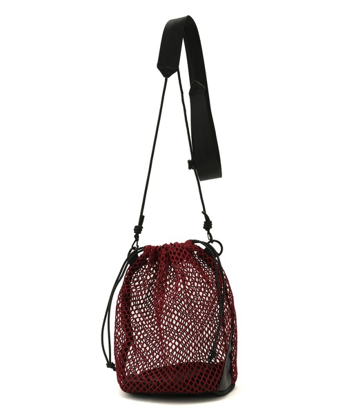 Speedo(スピード)の「【Speedo】ボヤージュメッシュパースバッグ(ショルダーバッグ・レディース・ブラック/オフホワイト/イエロー系その他3・FREE)」の1枚目の写真