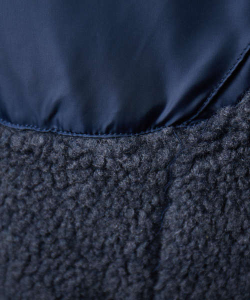 DESCENTE（デサント）の「【別注 DESCENTE / デサント】 ボア フリースジャケット / ブルゾン（ブルゾン・メンズ・ブラック/ベージュ/ネイビー・44/46/48）」の17枚目の写真