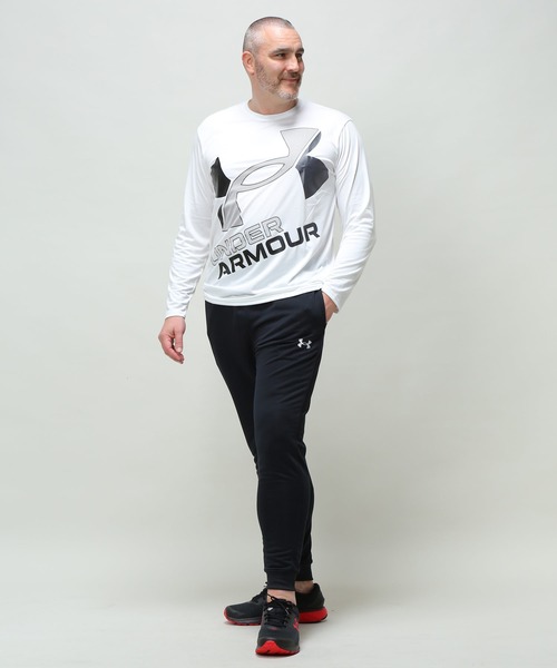 UNDER ARMOUR(アンダーアーマー)の「【別注サイズ】 トレーニング スウェット ジョガーパンツ(スウェットパンツ・メンズ・ネイビー/ブラック・4XL/5XL/3XL/6XL)」の8枚目の写真