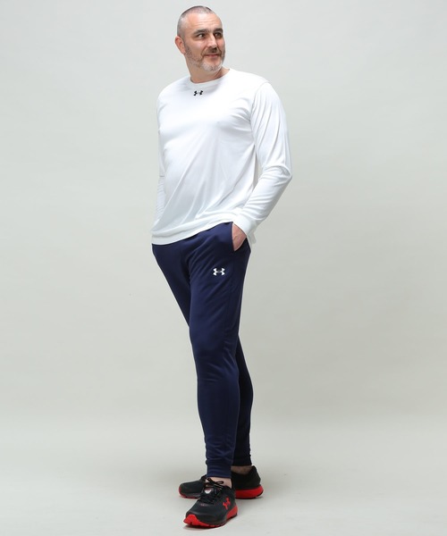 UNDER ARMOUR(アンダーアーマー)の「【別注サイズ】 トレーニング スウェット ジョガーパンツ(スウェットパンツ・メンズ・ネイビー/ブラック・4XL/5XL/3XL/6XL)」の4枚目の写真