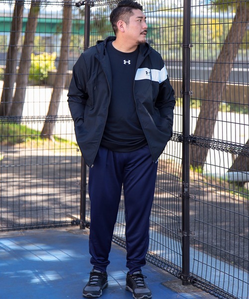 UNDER ARMOUR(アンダーアーマー)の「【別注サイズ】 トレーニング スウェット ジョガーパンツ(スウェットパンツ・メンズ・ネイビー/ブラック・4XL/5XL/3XL/6XL)」の16枚目の写真