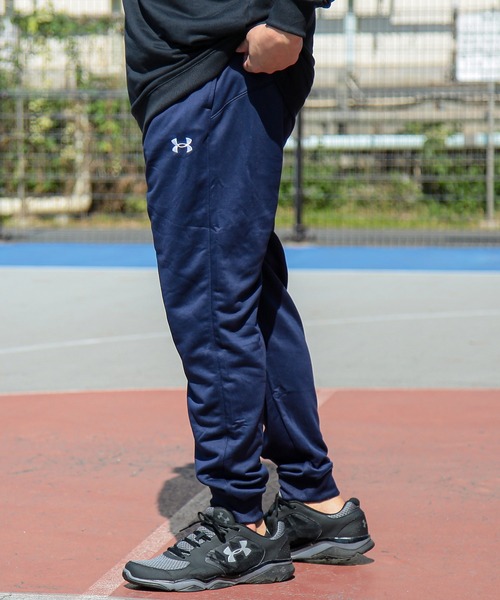 UNDER ARMOUR(アンダーアーマー)の「【別注サイズ】 トレーニング スウェット ジョガーパンツ(スウェットパンツ・メンズ・ネイビー/ブラック・4XL/5XL/3XL/6XL)」の14枚目の写真