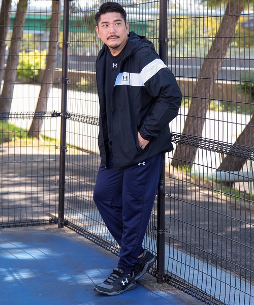 UNDER ARMOUR(アンダーアーマー)の「【別注サイズ】 トレーニング スウェット ジョガーパンツ(スウェットパンツ・メンズ・ネイビー/ブラック・4XL/5XL/3XL/6XL)」の18枚目の写真
