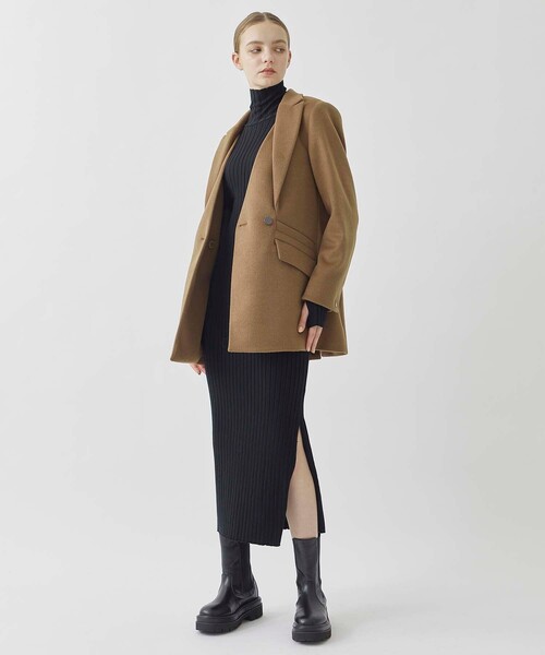 UNDERCOVER 17aw レイヤードチェスターコート UNDERCOVER 17aw ニットレイヤードチェスターコート UNDERCOVER 17aw