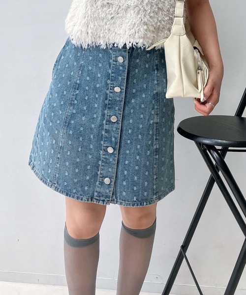 セール】♪フラッシャー付 バックレースアップミニスカート