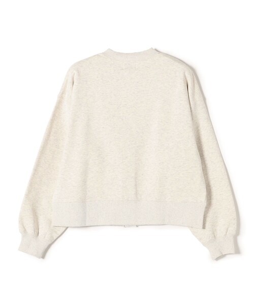 +81BRANCA(ハチイチブランカ)の「81BRANCA:カレッジ スウェット カーディガン◇(カーディガン/ボレロ・レディース・ダークグレー/ライトグレー・ONE SIZE)」の22枚目の写真