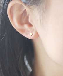 金属アレルギー対応 ミニハートモチーフステンレスピアス