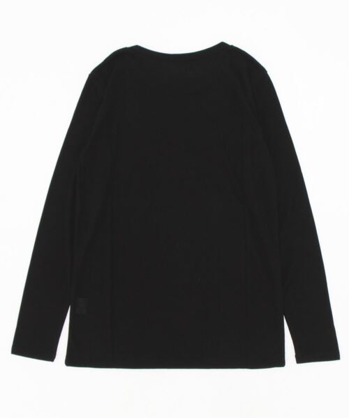 Isn't She?(イズントシー)の「ベーシッククルーネックTシャツ(Tシャツ/カットソー・レディース・ブラック系/ベージュ/ホワイト・FREE)」の12枚目の写真