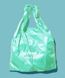 NANGA/ナンガ POKETABLE ECO BAG(LIVE THE LIFE) リップストップナイロン エコバッグ 秋 秋服 2026年秋冬