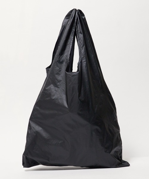 NANGA（ナンガ）の「NANGA/ナンガ POKETABLE ECO BAG(LIVE THE LIFE) リップストップナイロン エコバッグ 2026年春夏（エコバッグ/サブバッグ・メンズ・アッシュブラウン/ブラック/パープル/ネイビー/レッド/ライトブラウン/ライム/グレー/ライトパープル/ライトオリーブ/ブルー・FREE）」の12枚目の写真