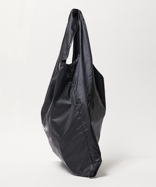 NANGA（ナンガ）の「NANGA/ナンガ POKETABLE ECO BAG(LIVE THE LIFE) リップストップナイロン エコバッグ 2026年春夏（エコバッグ/サブバッグ・メンズ・アッシュブラウン/ブラック/パープル/ネイビー/レッド/ライトブラウン/ライム/グレー/ライトパープル/ライトオリーブ/ブルー・FREE）」の13枚目の写真