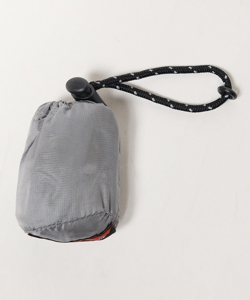 NANGA（ナンガ）の「NANGA/ナンガ POKETABLE ECO BAG(LIVE THE LIFE) リップストップナイロン エコバッグ 2026年春夏（エコバッグ/サブバッグ・メンズ・アッシュブラウン/ブラック/パープル/ネイビー/レッド/ライトブラウン/ライム/グレー/ライトパープル/ライトオリーブ/ブルー・FREE）」の20枚目の写真